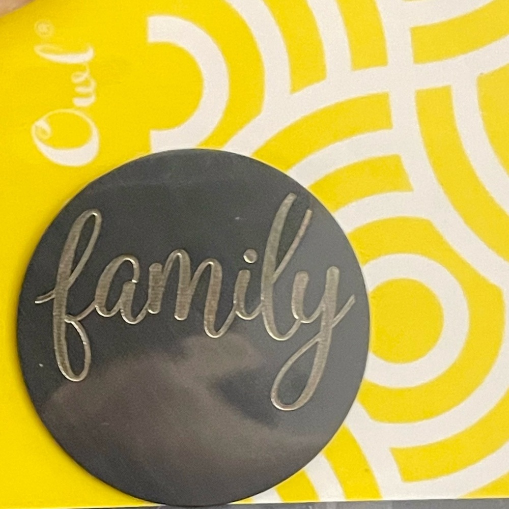 Origami Owl locket plate